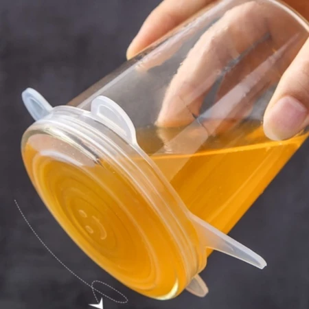 Kit 18 Tampas Silicone Universal De Silicone