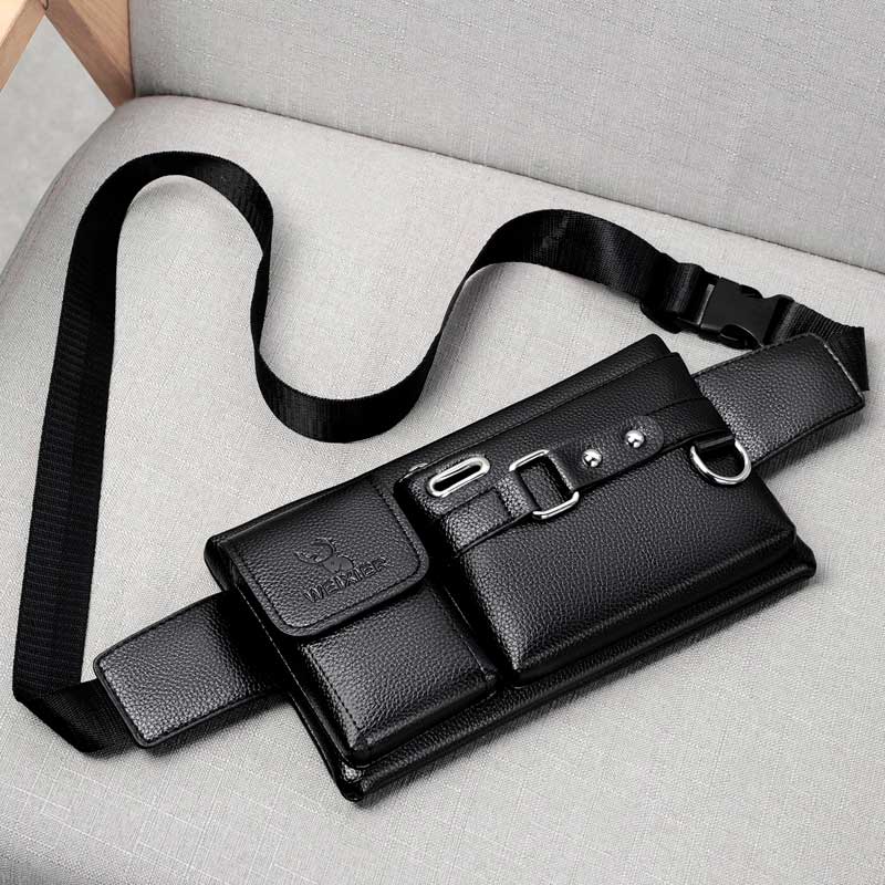 Shoulder bag - Pochete Bolsa de Ombro Couro