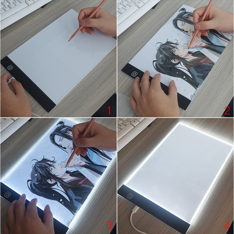 Placa Desenho Creative Led